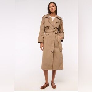 Abercrombie & Fitch Trench Coat Women’s Size L